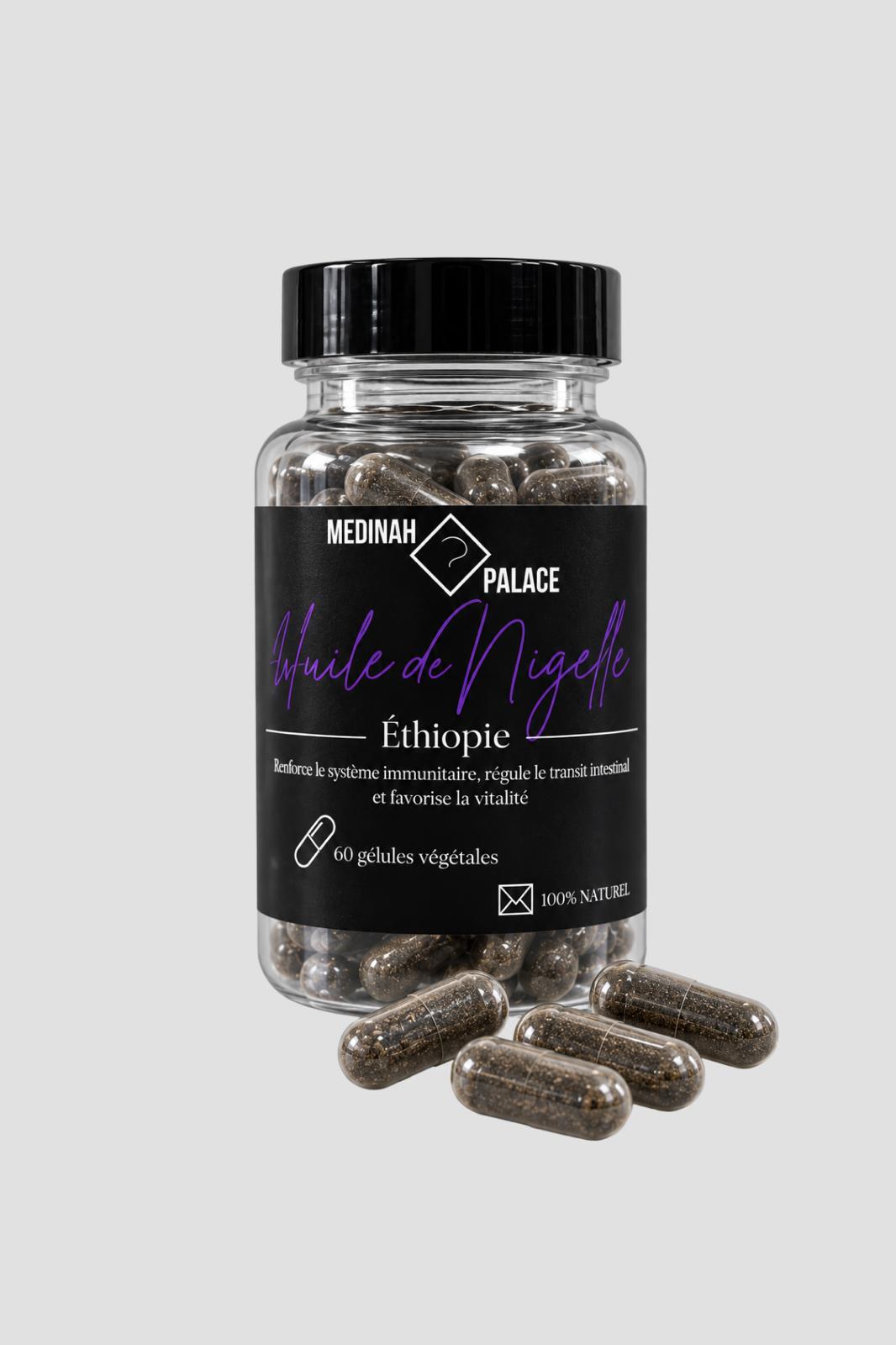 GÉLULES DE NIGELLE HABACHIYA (ETHIOPIE)