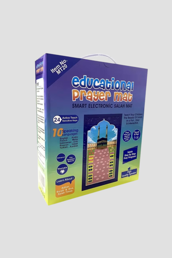 TAPIS DE PRIÈRE INTERACTIF ENFANT "EDUCATIONAL PRAYER MAT"