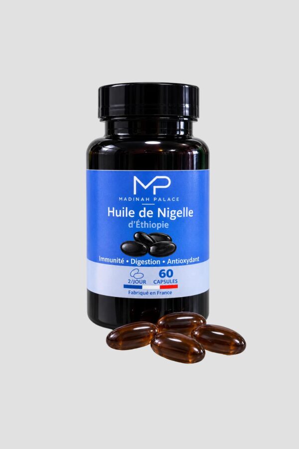 CAPSULES D'HUILE DE NIGELLE D'ÉTHIOPIE NECTAR ANTIK