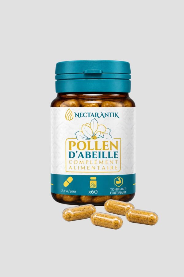 GÉLULES DE POLLEN D’ABEILLES NECTAR ANTIK 