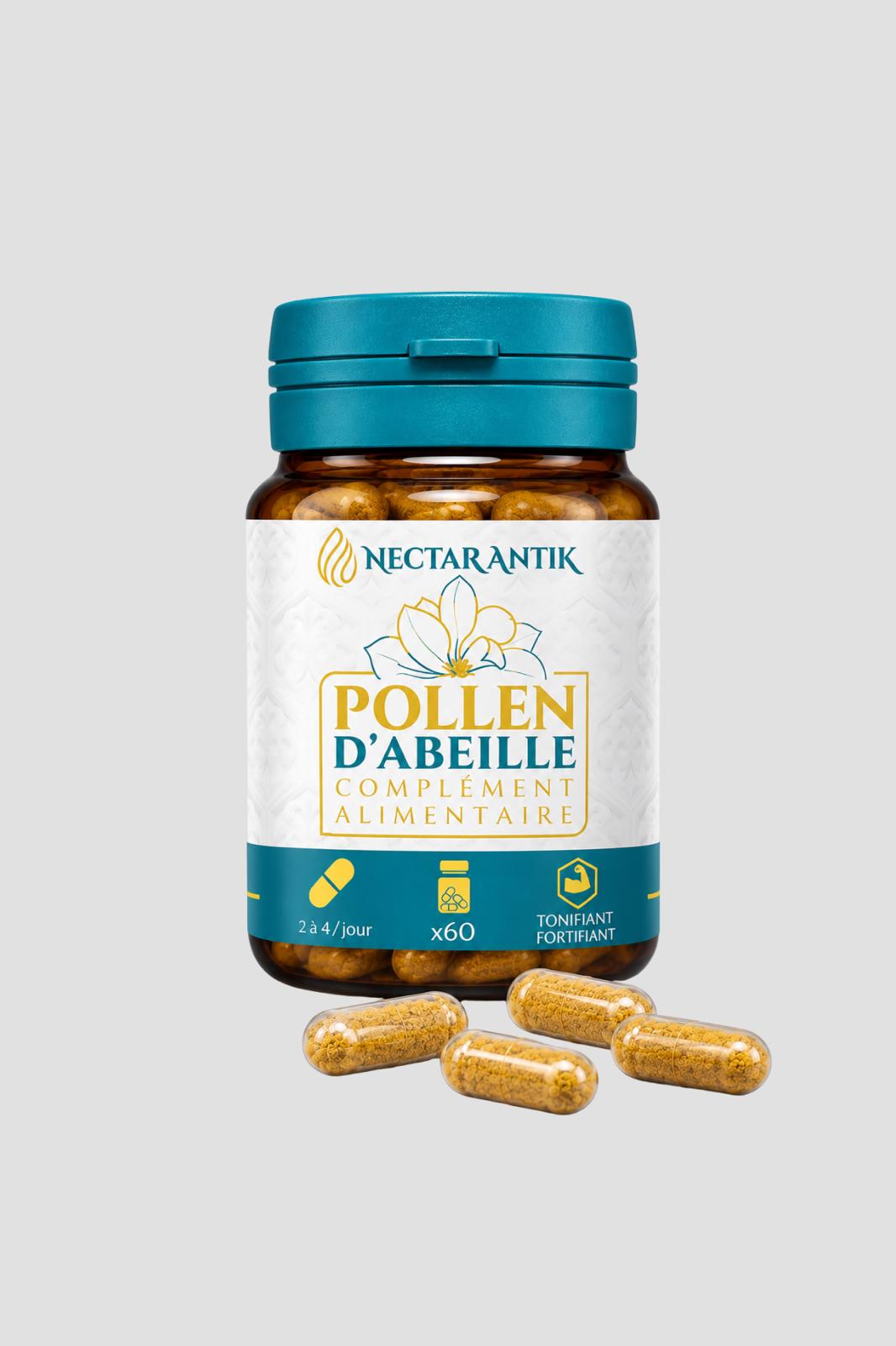 GÉLULES DE POLLEN D’ABEILLES NECTAR ANTIK