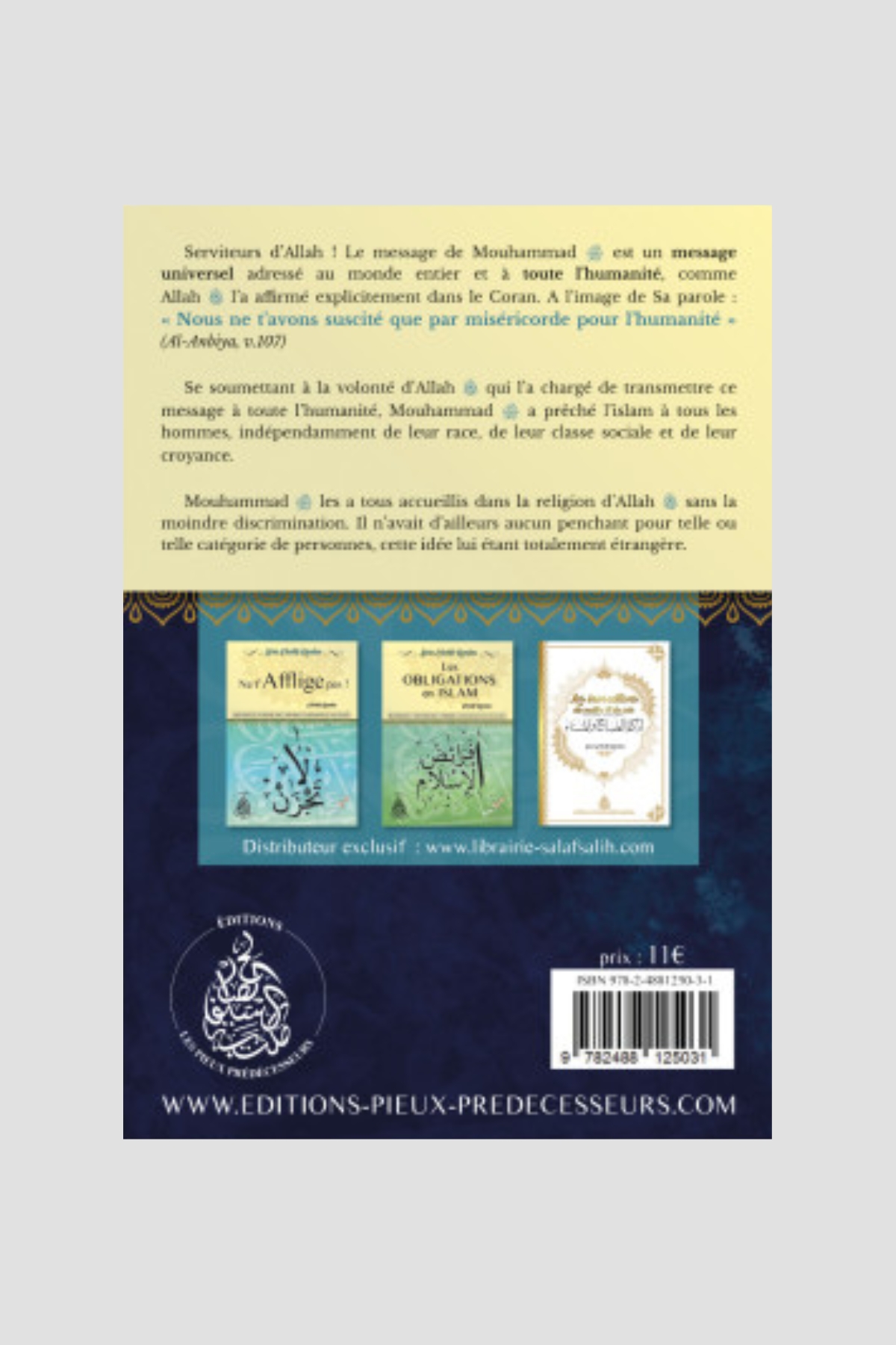 L'UNIVERSALITÉ DU MESSAGE DE L'ISLAM DE SHEIKH RASLAN – Image 2